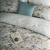 William Morris At Home Strawberry Thief Hessian Bedding